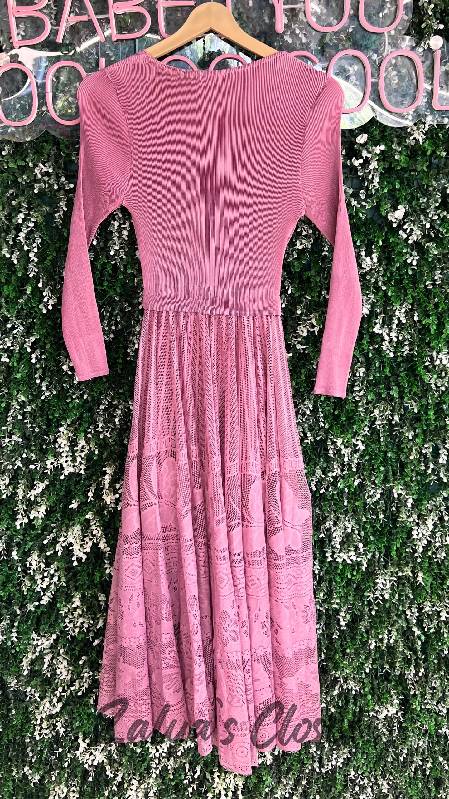 Imported Lace Magic Dress