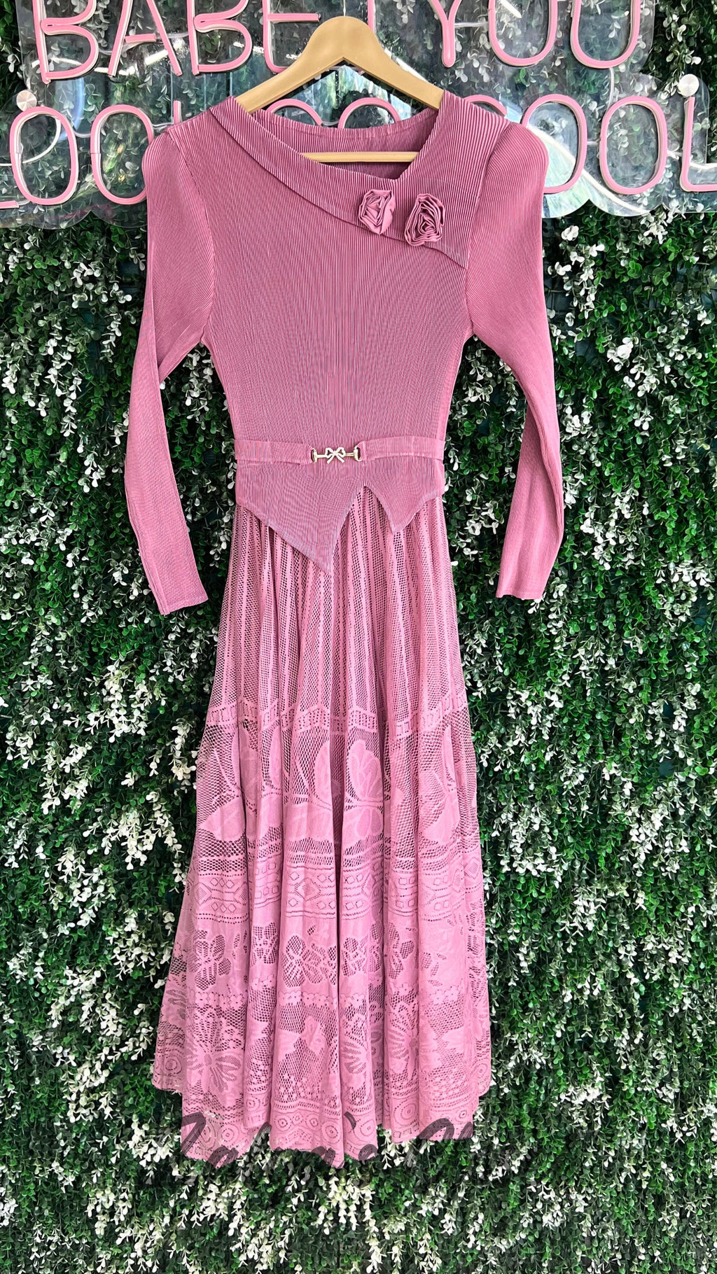 Imported Lace Magic Dress