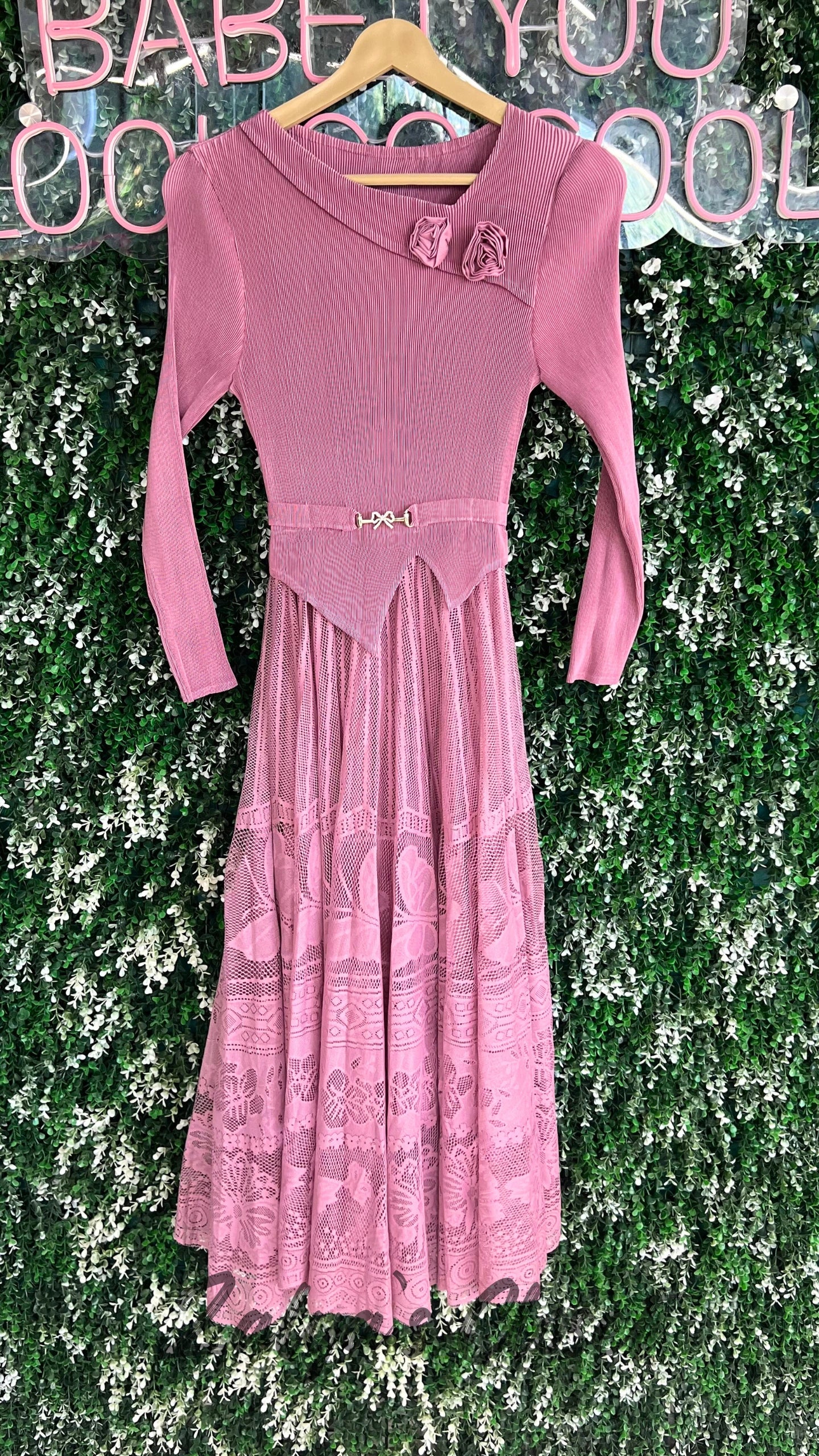 Imported Lace Magic Dress